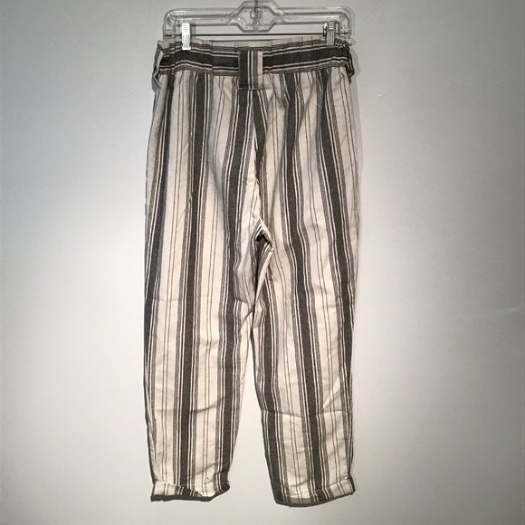 CI Sono Linen Collection High Waisted Pants Size M - Picture 2 of 6